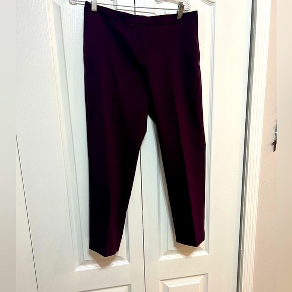 Mario Serrani Italy Women Pant. Size :8 Purple Color - Picture 5 of 10